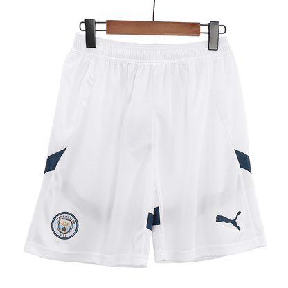Manchester City Home Soccer Shorts 2024/25 footmaillots.fr