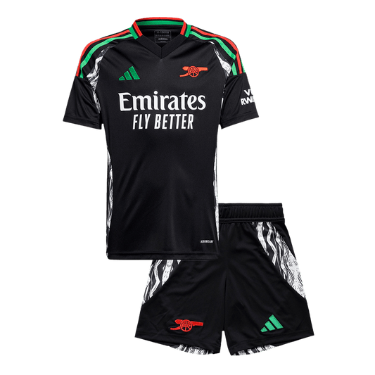 Kid's Arsenal Away  Soccer Jersey Kit(Jersey+Shorts) 2024/25 footmaillots.fr