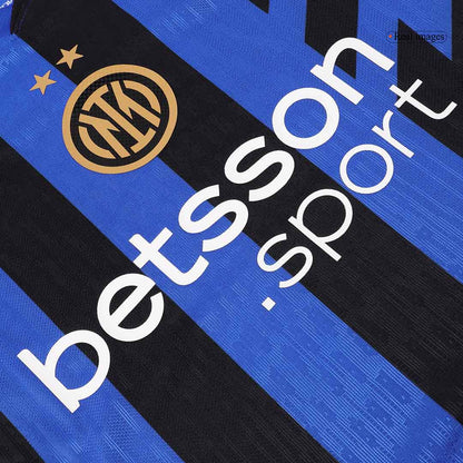 Player Version LAUTARO #10 Inter Milan Home  Soccer Jersey 2024/25 footmaillots.fr