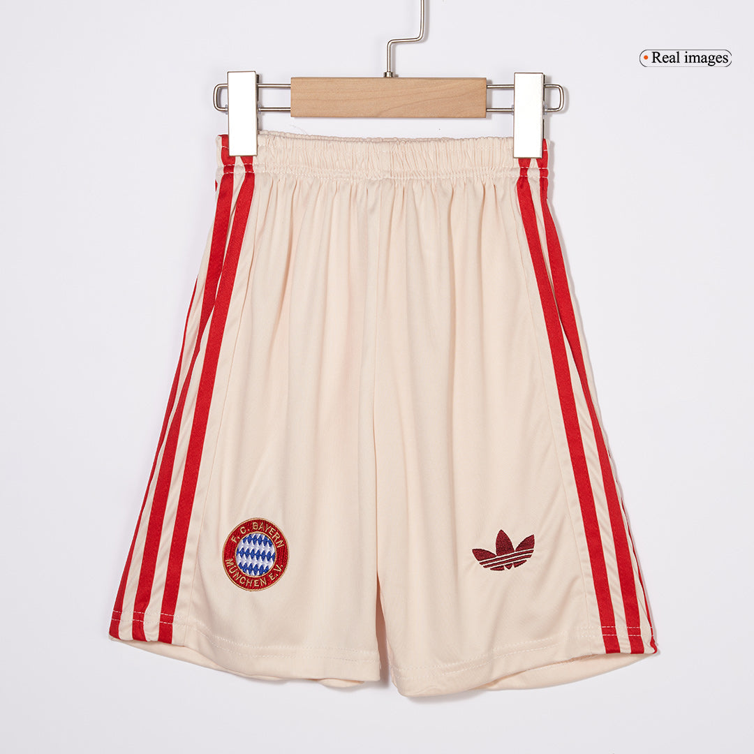 Kid's Bayern Munich Third Away  Soccer Jersey Kit(Jersey+Shorts) 2024/25 - UCL footmaillots.fr