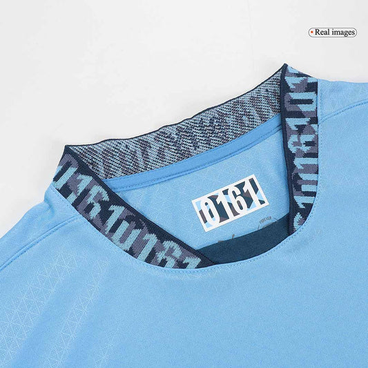 Player Version RODRIGO #16 Manchester City Home  Soccer Jersey 2024/25 - UCL footmaillots.fr