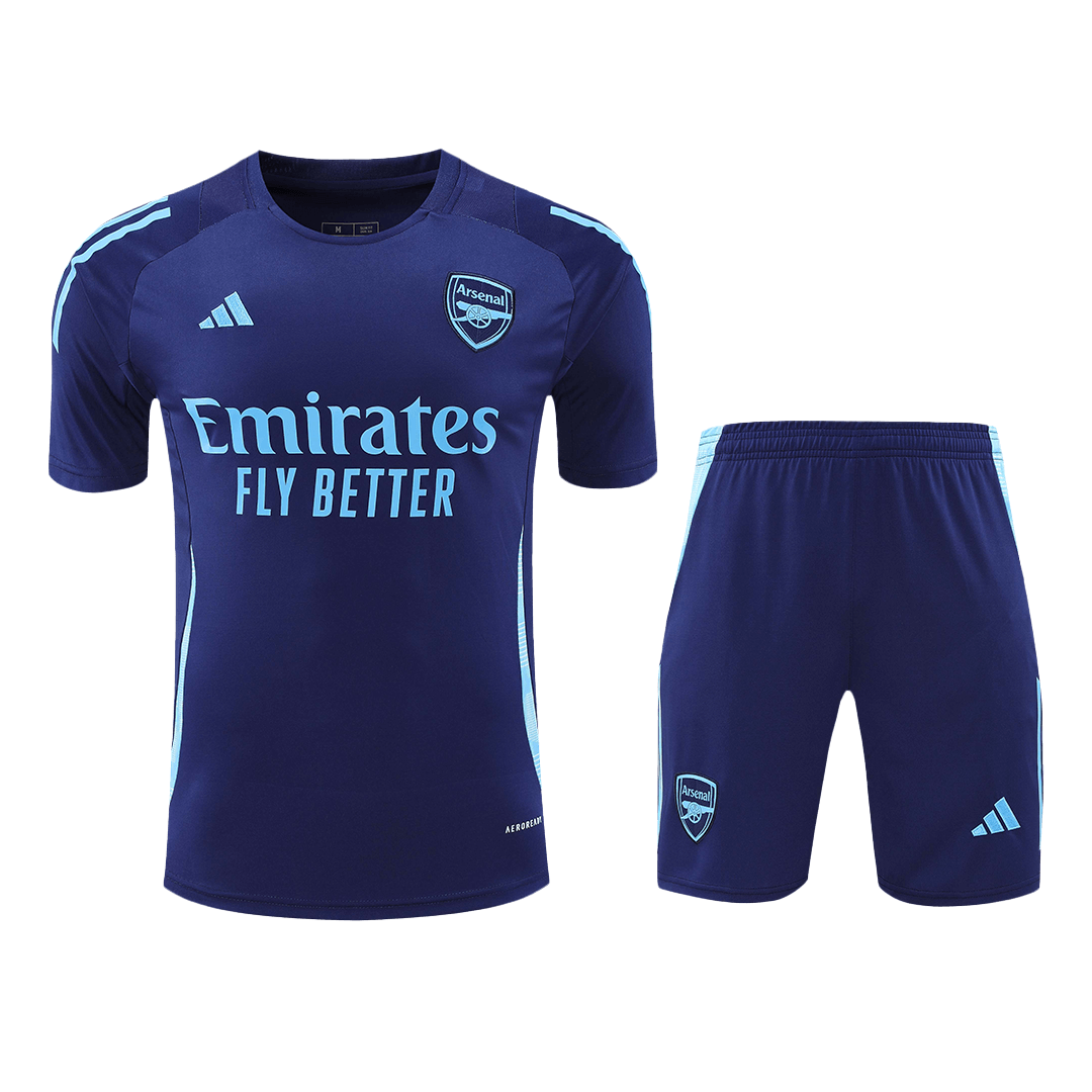 Arsenal Pre-Match  Soccer Jersey Kit(Jersey+Shorts) 2024/25 footmaillots.fr