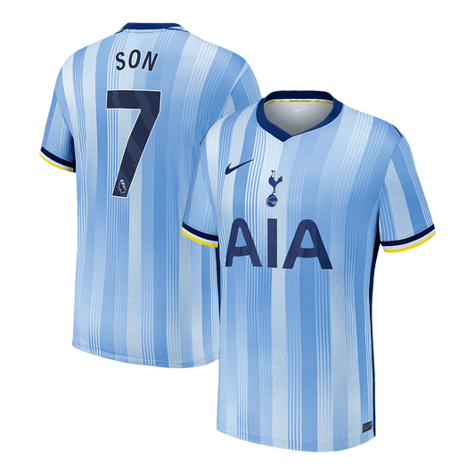 SON #7 Tottenham Hotspur Away  Soccer Jersey 2024/25 footmaillots.fr
