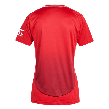 Women's Manchester United Home  Soccer Jersey 2024/25 footmaillots.fr
