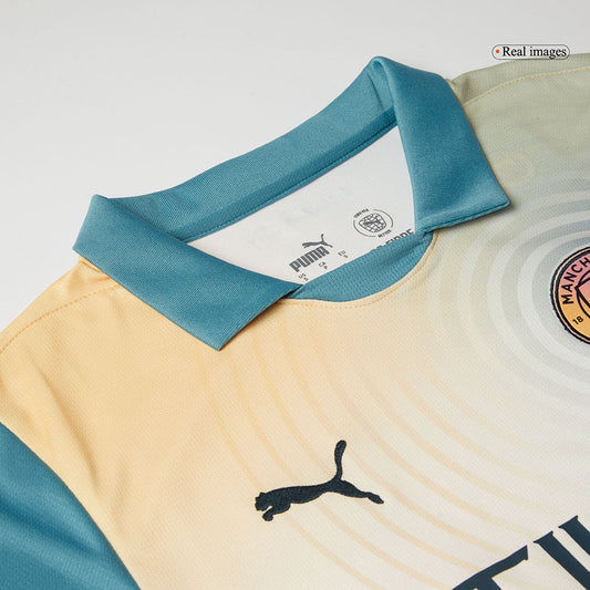 RODRIGO #16 Manchester City Fourth Away  Soccer Jersey 2024/25 - Definitely City (UCL) footmaillots.fr