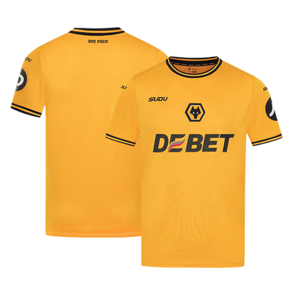 Wolverhampton Wanderers Home  Soccer Jersey 2024/25 footmaillots.fr
