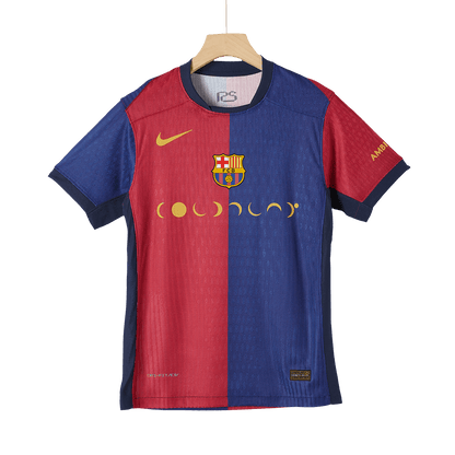 Player Version Barcelona Home  Soccer Jersey 2024/25 - COLDPLAY footmaillots.fr