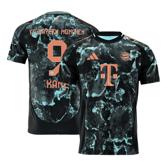 KANE #9 Bayern Munich Away  Soccer Jersey 2024/25 footmaillots.fr