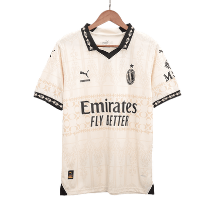 AC Milan X Pleasures Fouth Away  Soccer Jersey 2023/24 footmaillots.fr