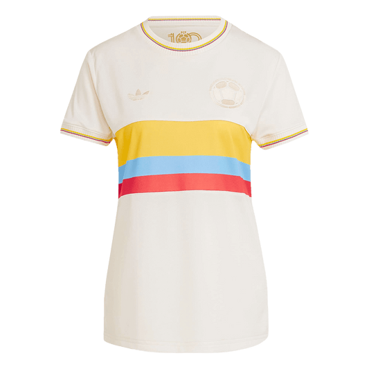Women's Colombia  Soccer Jersey 2024 - 100th Anniversary footmaillots.fr
