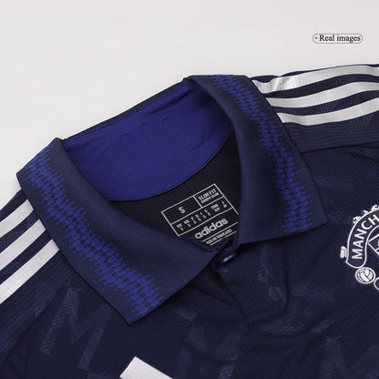 Player Version GARNACHO #17 Manchester United Away  Soccer Jersey 2024/25 footmaillots.fr
