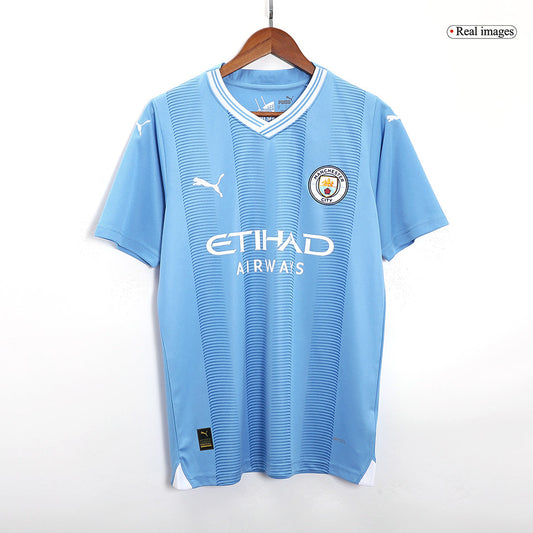 STONES #5 Manchester City Japanese Tour Printing Home  Soccer Jersey 2023/24 footmaillots.fr