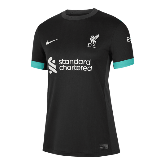 Women's Liverpool Away  Soccer Jersey 2024/25 footmaillots.fr