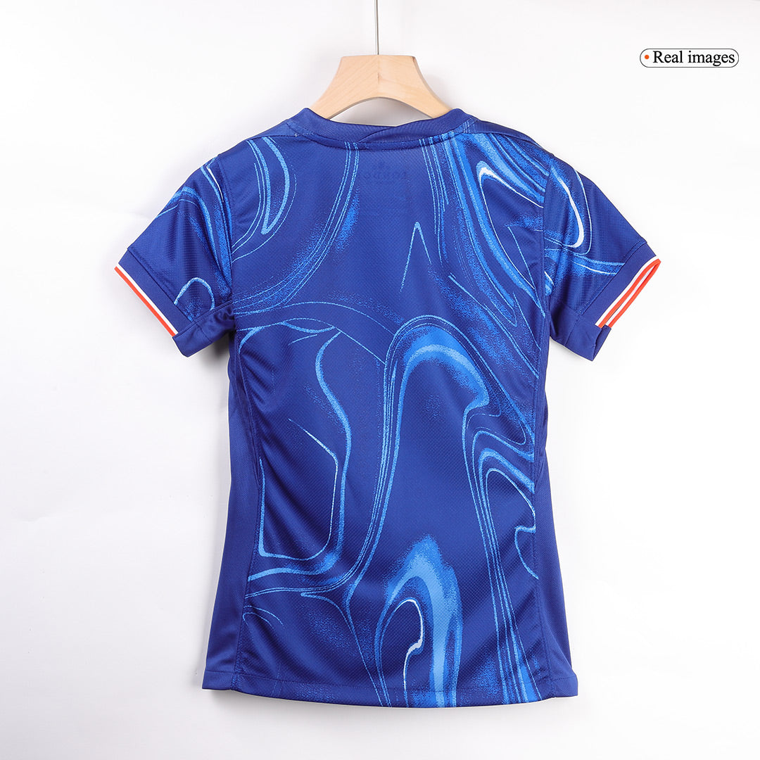 Women's Chelsea Home  Soccer Jersey 2024/25 footmaillots.fr