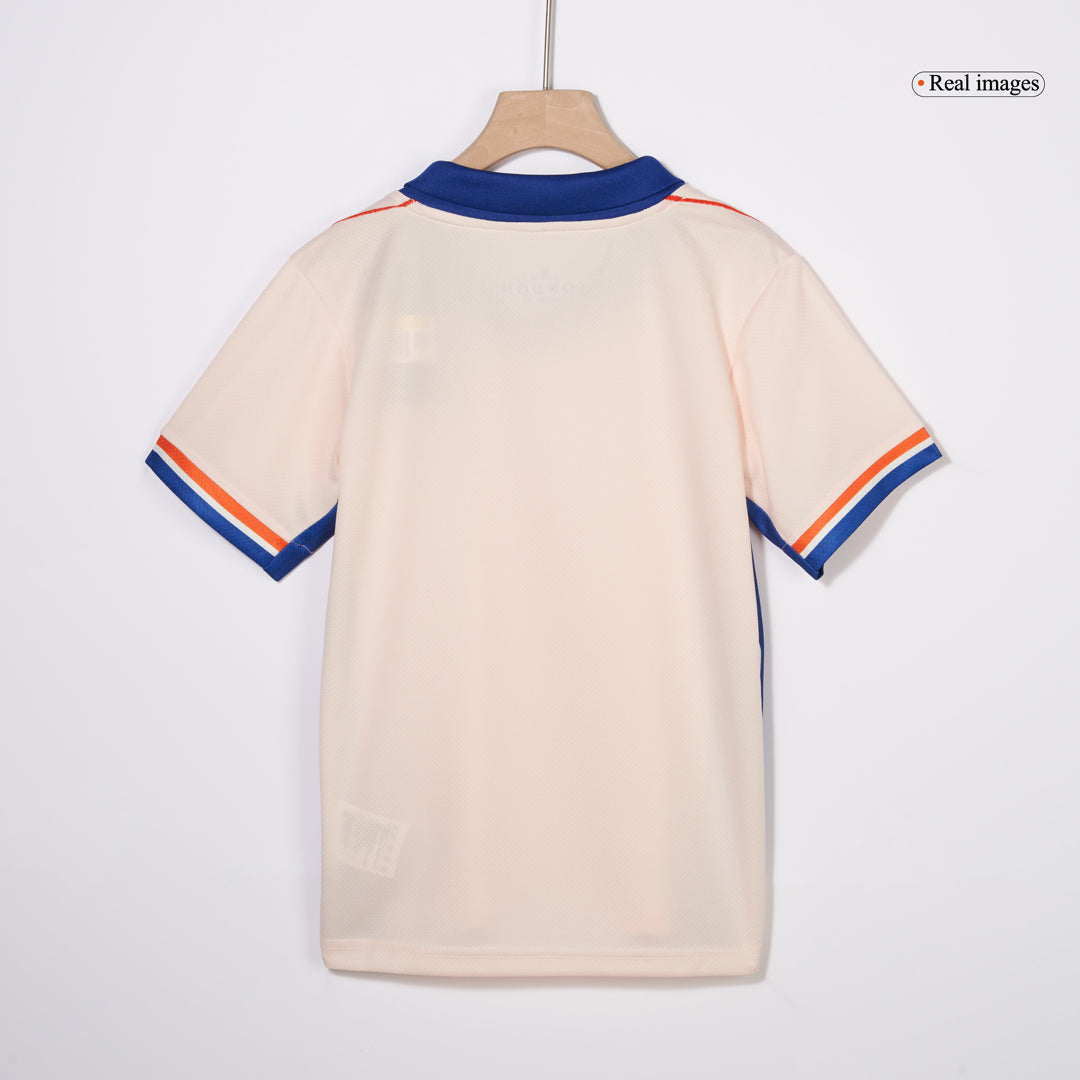 Kid's Chelsea Away  Soccer Jersey Kit(Jersey+Shorts) 2024/25 footmaillots.fr