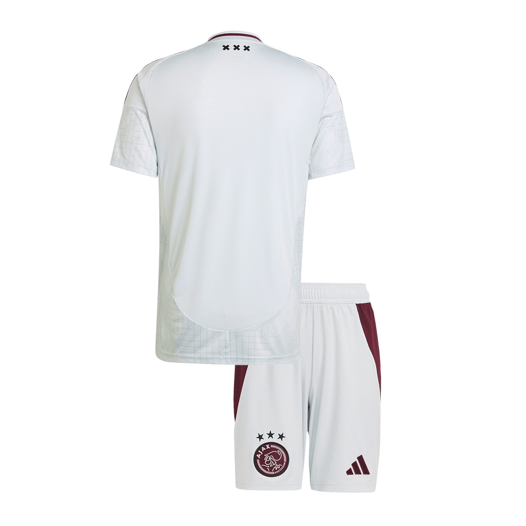 Kid's Ajax Third Away  Soccer Jersey Kit(Jersey+Shorts) 2024/25 footmaillots.fr
