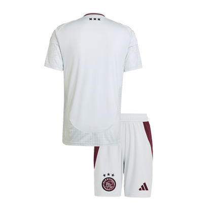 Kid's Ajax Third Away  Soccer Jersey Kit(Jersey+Shorts) 2024/25 footmaillots.fr