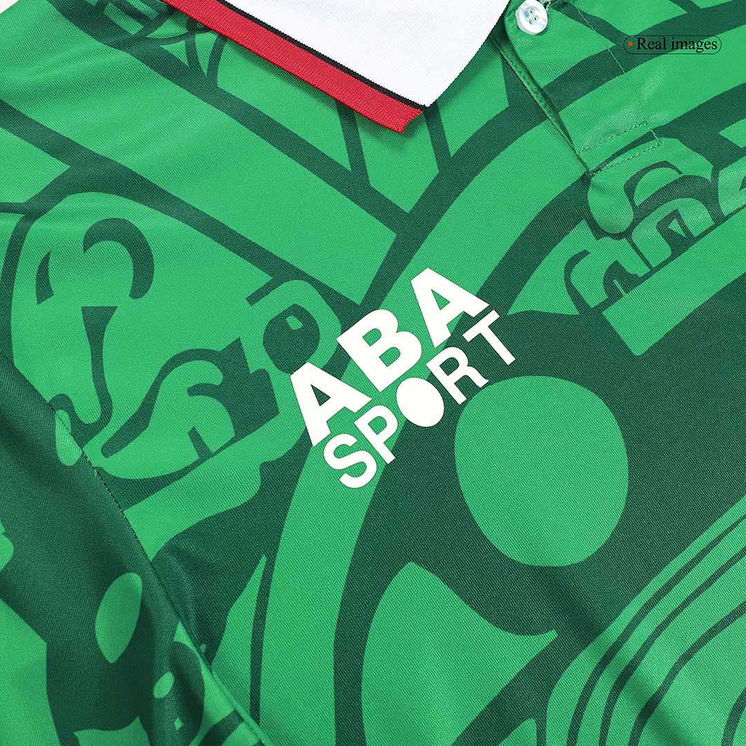 Discount Mexico Home Soccer Jersey 1998 footmaillots.fr