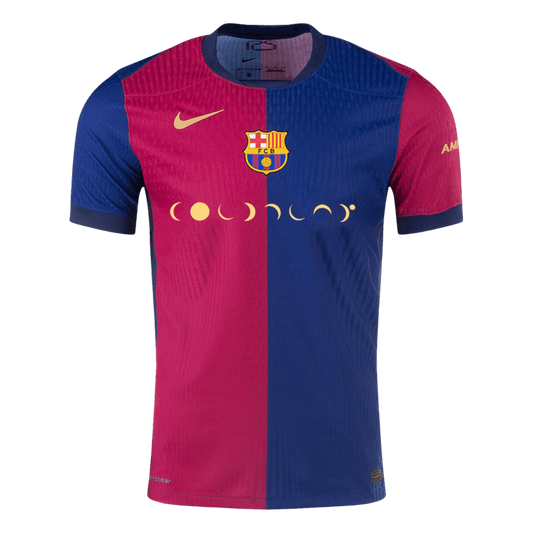 Player Version Barcelona Home  Soccer Jersey 2024/25 - COLDPLAY footmaillots.fr
