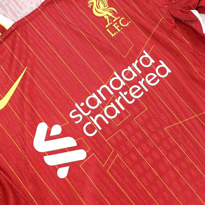 Player Version VIRGIL #4 Liverpool Home  Soccer Jersey 2024/25 footmaillots.fr