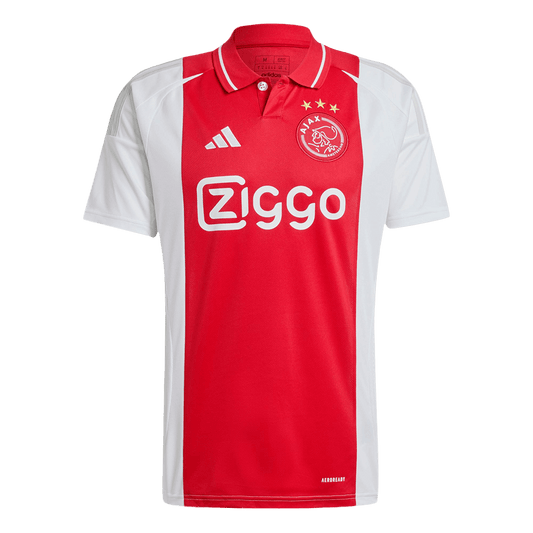 Ajax Home  Soccer Jersey 2024/25 footmaillots.fr