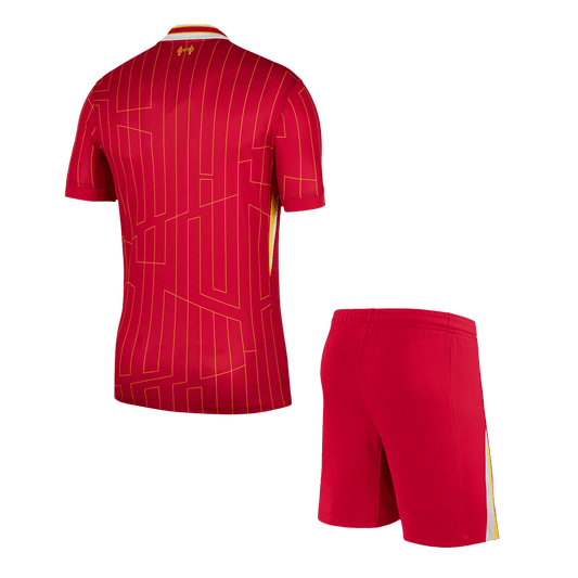 Liverpool Home  Soccer Jersey Kit(Jersey+Shorts) 2024/25 footmaillots.fr