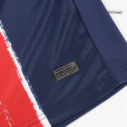 Kid's PSG Home Soccer Jersey Kit(Jersey+Shorts) 2024/25 footmaillots.fr