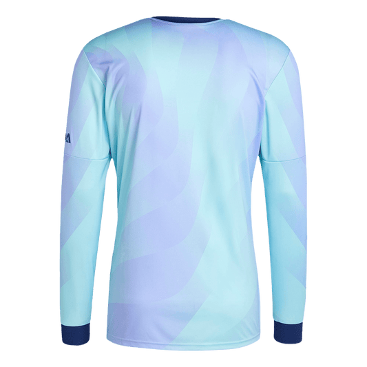 Arsenal Third Away Long Sleeve  Soccer Jersey 2024/25 footmaillots.fr