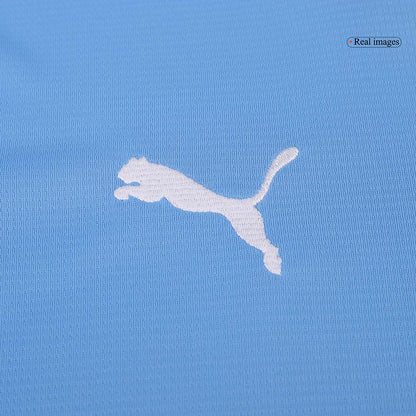 Manchester City Home Long Sleeve  Soccer Jersey 2024/25 footmaillots.fr