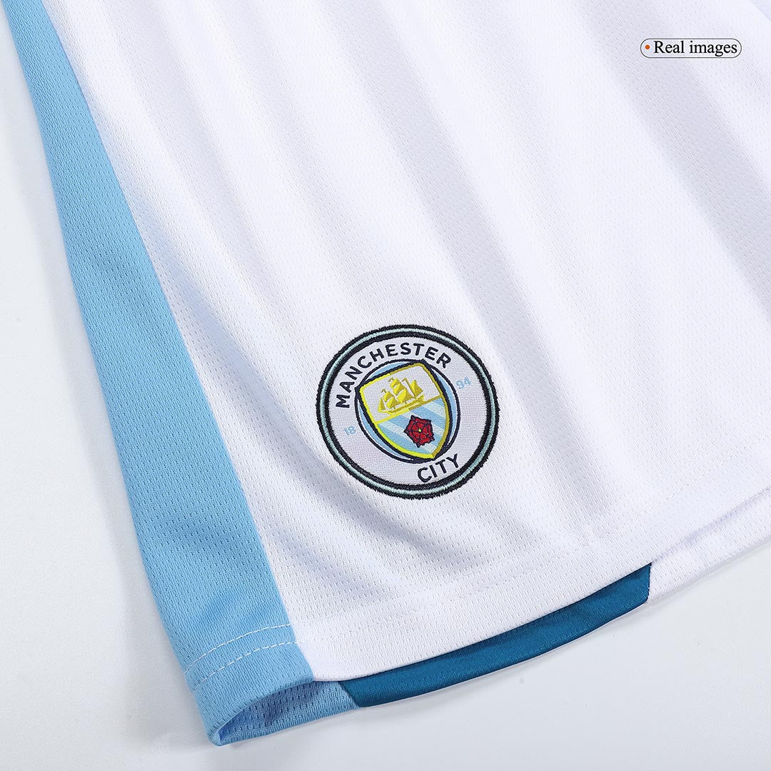 Manchester City Home Soccer Shorts 2023/24 footmaillots.fr