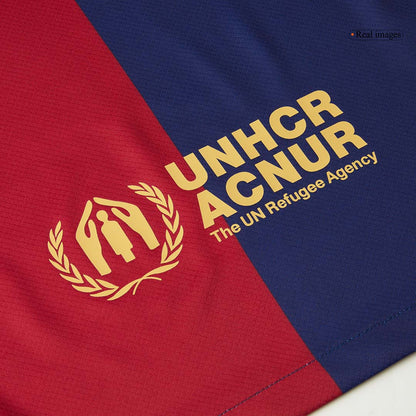 Barcelona 2024/25 Home Soccer Jersey footmaillots.fr