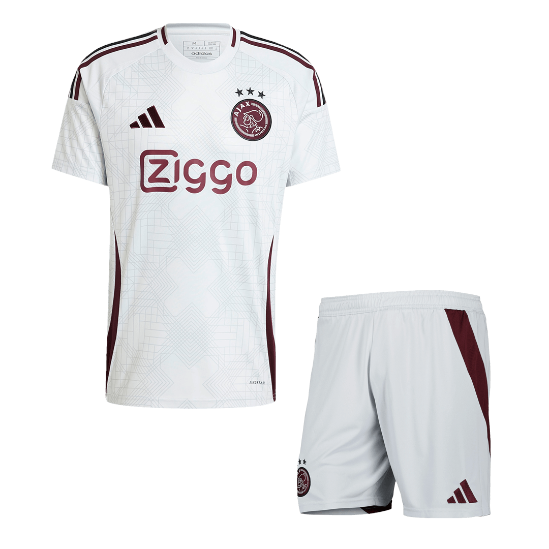 Ajax Third Away  Soccer Jersey Kit(Jersey+Shorts) 2024/25 footmaillots.fr