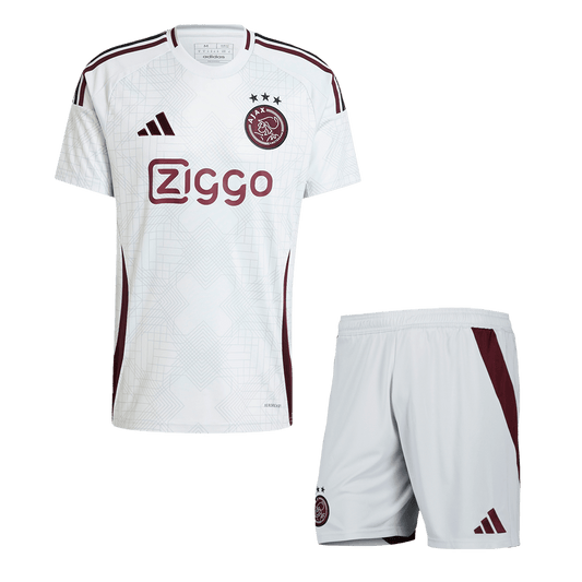 Ajax Third Away  Soccer Jersey Kit(Jersey+Shorts) 2024/25 footmaillots.fr