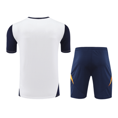 Real Madrid Pre-Match  Soccer Jersey Kit(Jersey+Shorts) 2024/25 footmaillots.fr