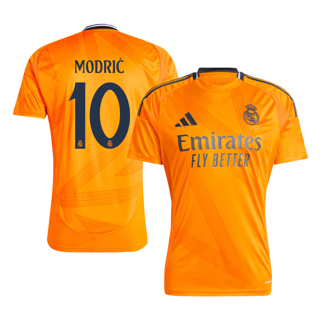Luka Modrić #10 Real Madrid Away  Soccer Jersey 2024/25 footmaillots.fr