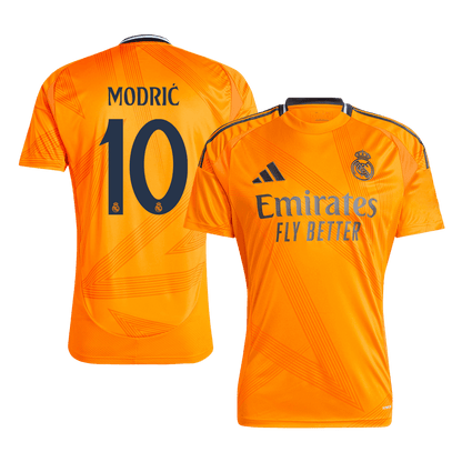 Luka Modrić #10 Real Madrid Away  Soccer Jersey 2024/25 footmaillots.fr
