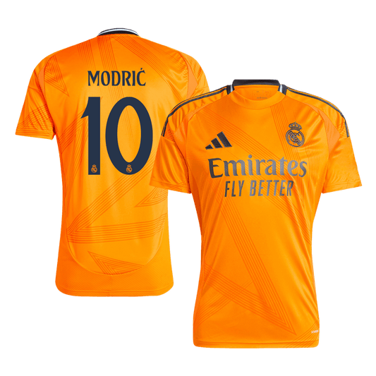 Luka Modrić #10 Real Madrid Away  Soccer Jersey 2024/25 footmaillots.fr