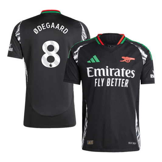 Player Version ØDEGAARD #8 Arsenal Away  Soccer Jersey 2024/25 footmaillots.fr