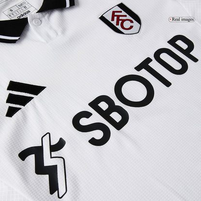 Fulham Home  Soccer Jersey 2024/25 footmaillots.fr
