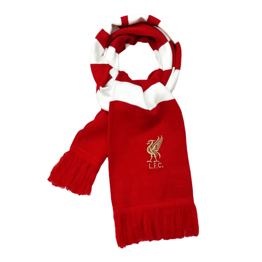Liverpool Soccer knitting Scarf Red&White footmaillots.fr