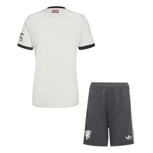 Manchester United Third Away  Soccer Jersey Kit(Jersey+Shorts) 2024/25 footmaillots.fr