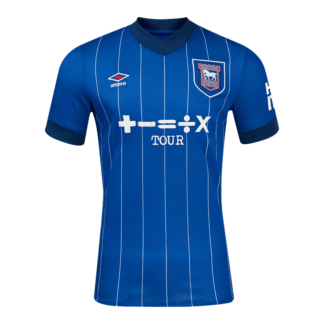 Ipswich Town Home  Soccer Jersey 2024/25 footmaillots.fr
