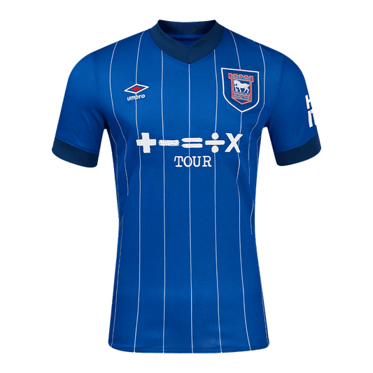 Ipswich Town Home  Soccer Jersey 2024/25 footmaillots.fr