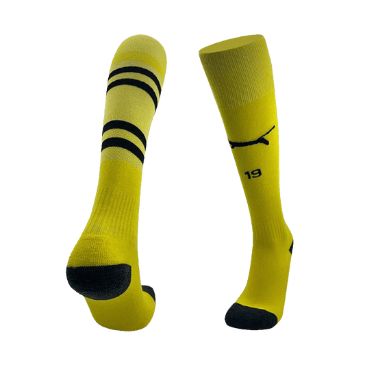 Borussia Dortmund Home Soccer Socks 2024/25 footmaillots.fr