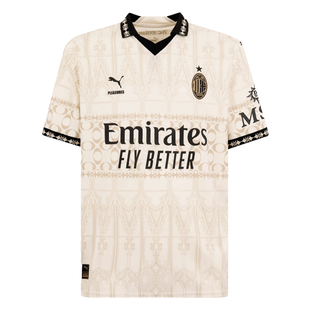 GIROUD #9 AC Milan X Pleasures Fourth Away  Soccer Jersey 2023/24 footmaillots.fr