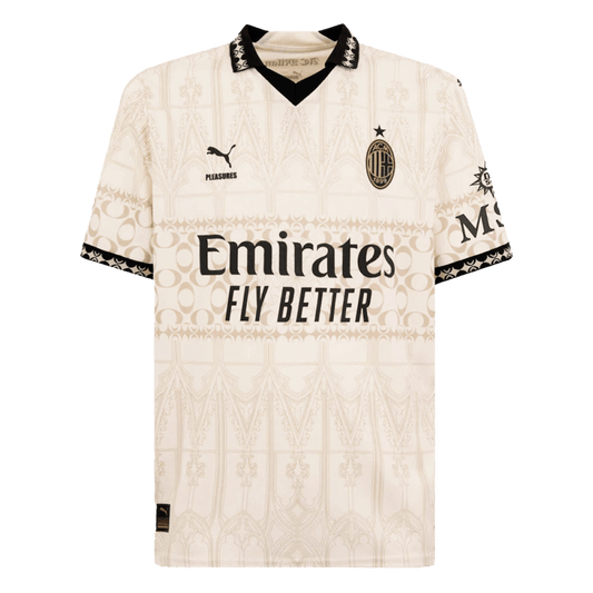 GIROUD #9 AC Milan X Pleasures Fourth Away  Soccer Jersey 2023/24 footmaillots.fr