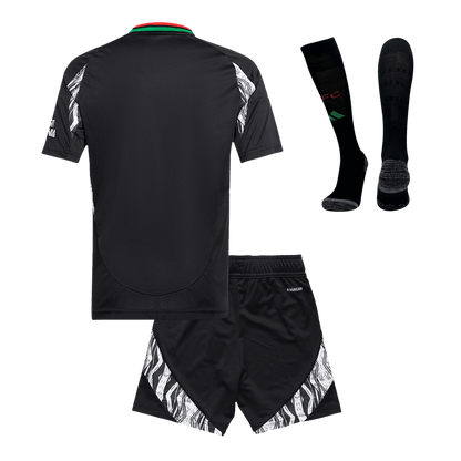 Kid's Arsenal Away  Soccer Jersey Kit(Jersey+Shorts+Socks) 2024/25 footmaillots.fr