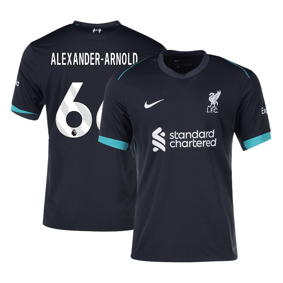ALEXANDER-ARNOLD #66 Liverpool Away  Soccer Jersey 2024/25 footmaillots.fr