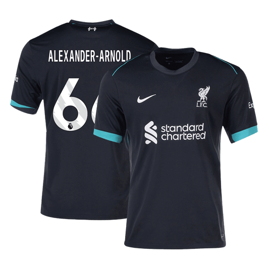 ALEXANDER-ARNOLD #66 Liverpool Away  Soccer Jersey 2024/25 footmaillots.fr