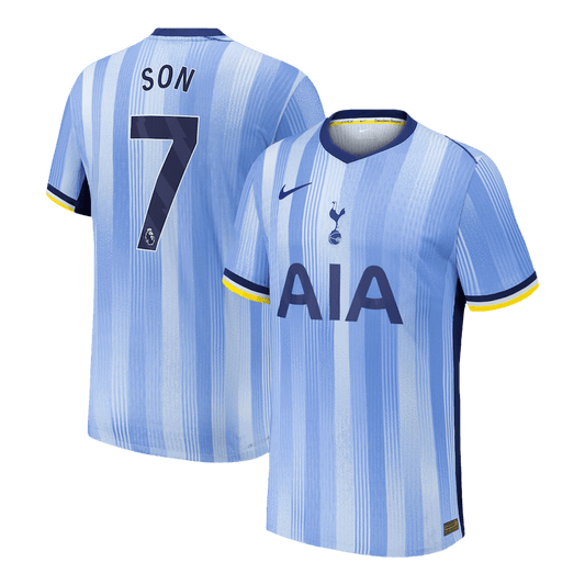 Player Version SON #7 Tottenham Hotspur Away  Soccer Jersey 2024/25 footmaillots.fr